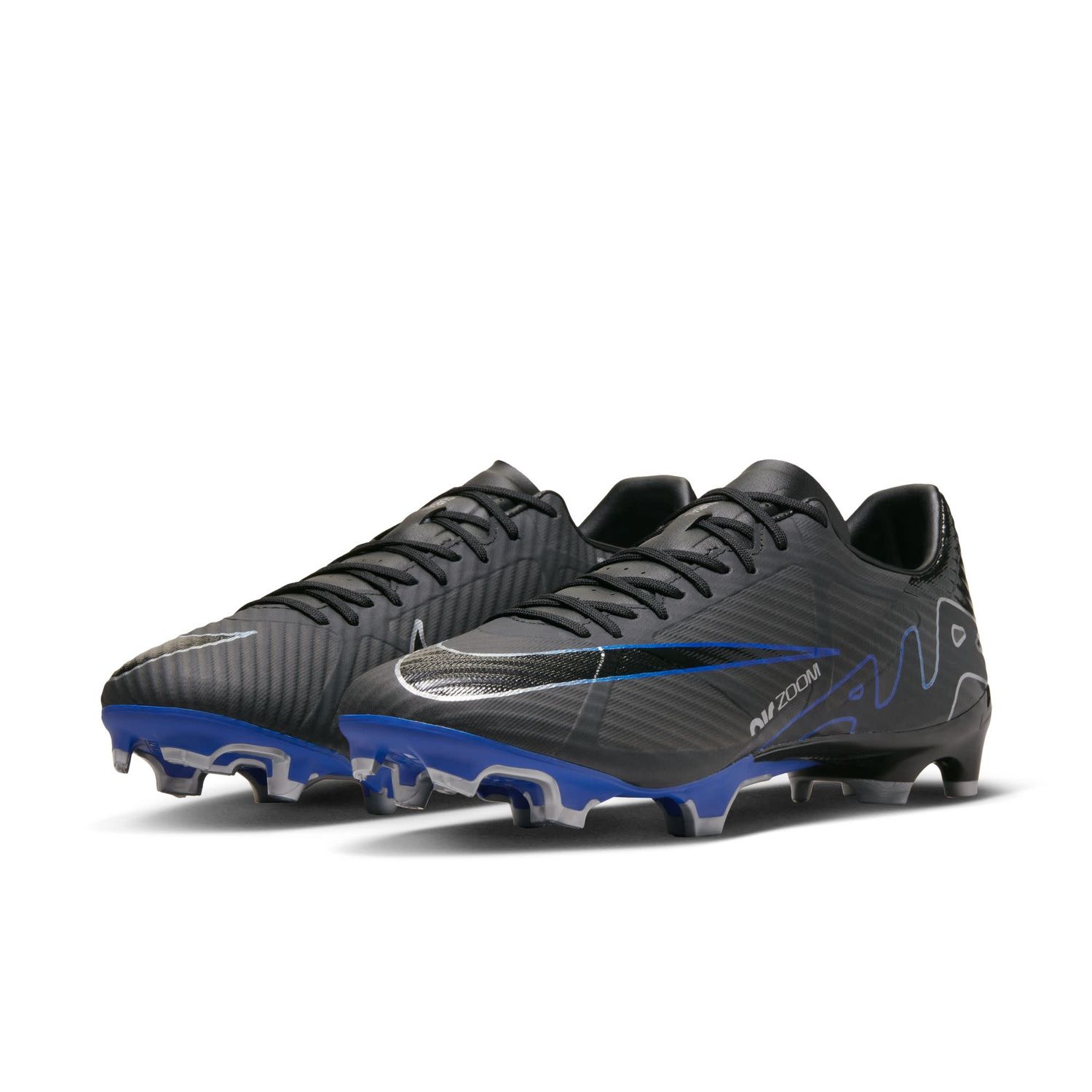 ZOOM MERCURIAL VAPOR 15 ACADEMY FG/MG (BLACK/BLUE)