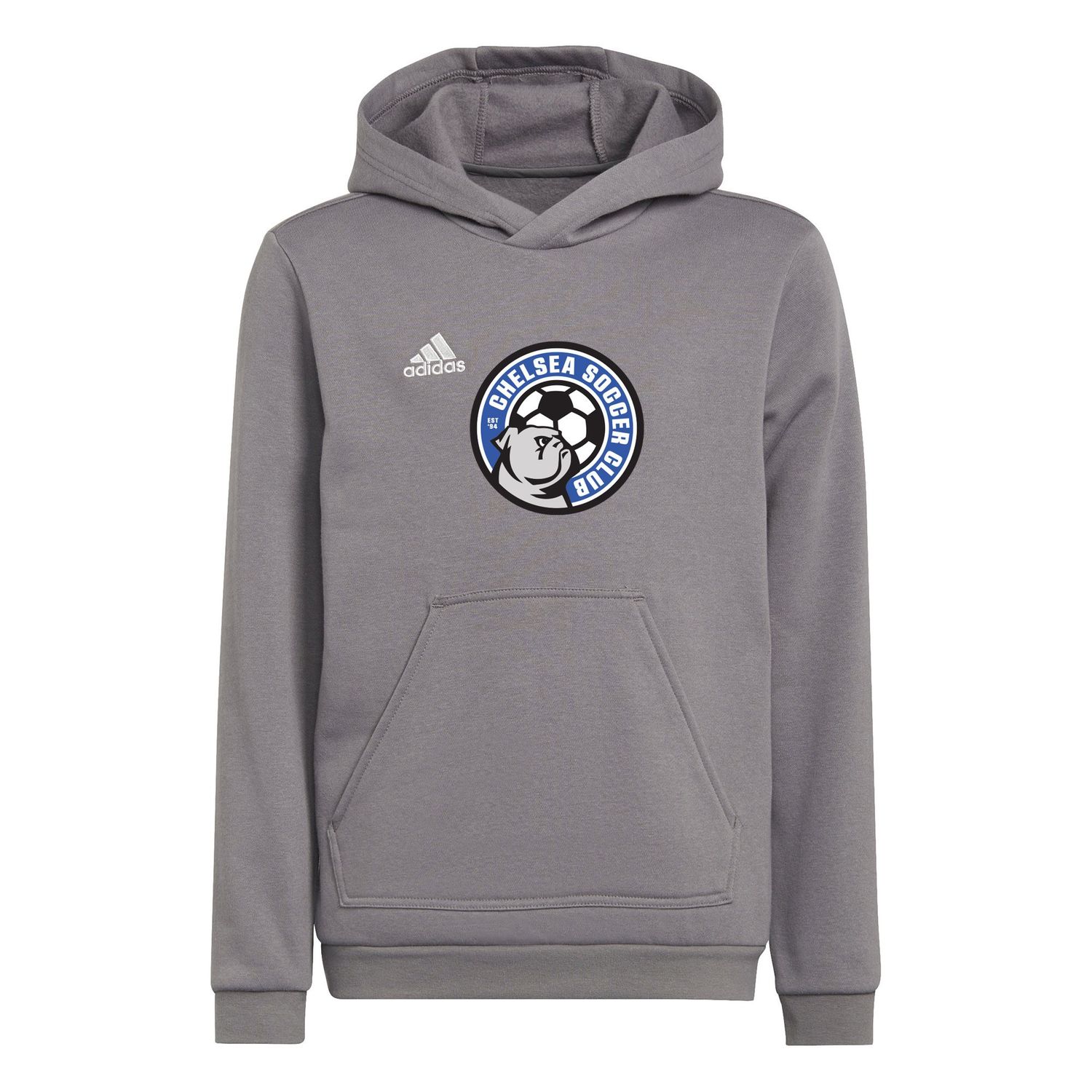 ENTRADA 22 HOODY YOUTH (CHELSEA) (GRAY)