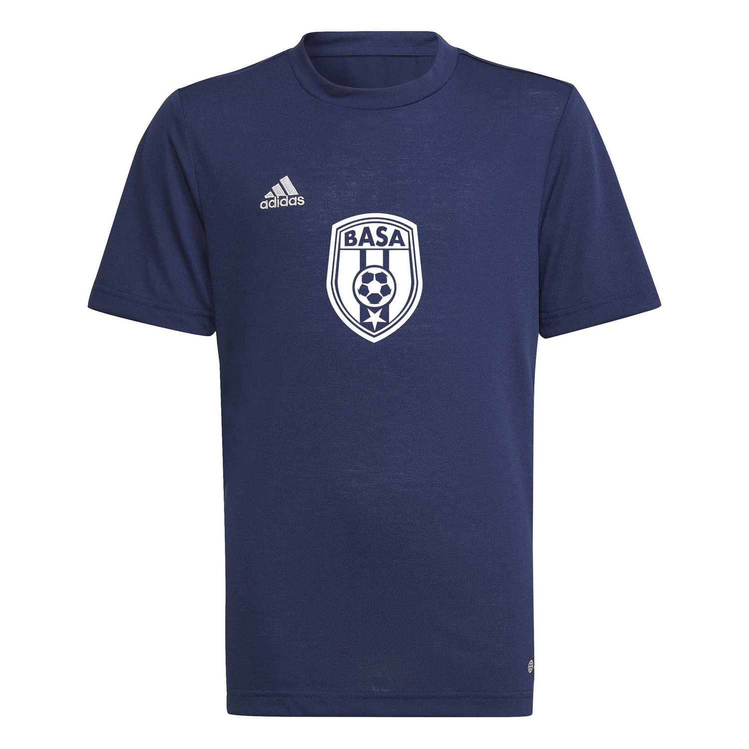 ENTRADA 22 POLY TEE YOUTH (BASA) (NAVY)