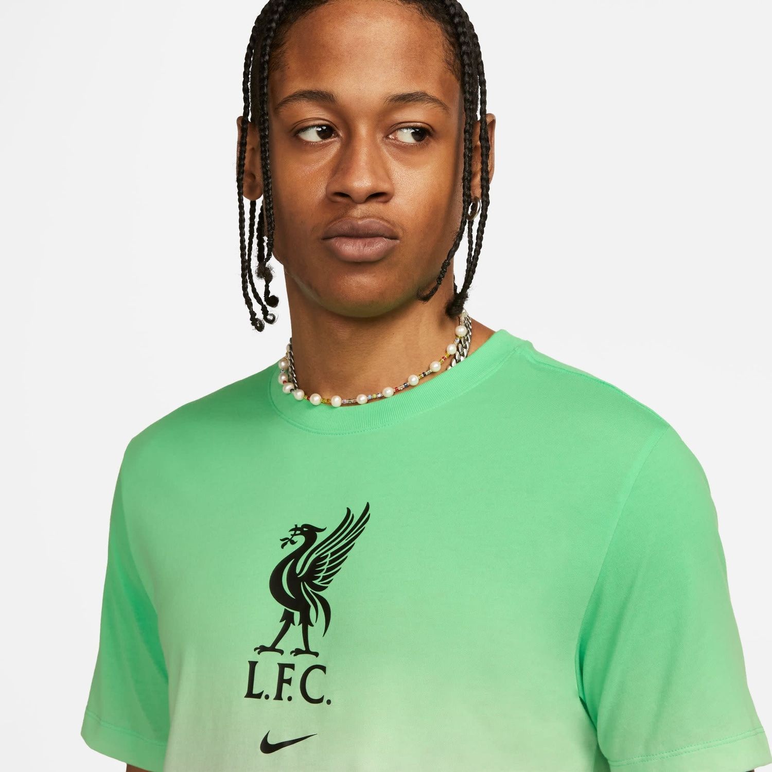 LIVERPOOL 23/24 CREST TEE (GREEN/WHITE/BLACK) 