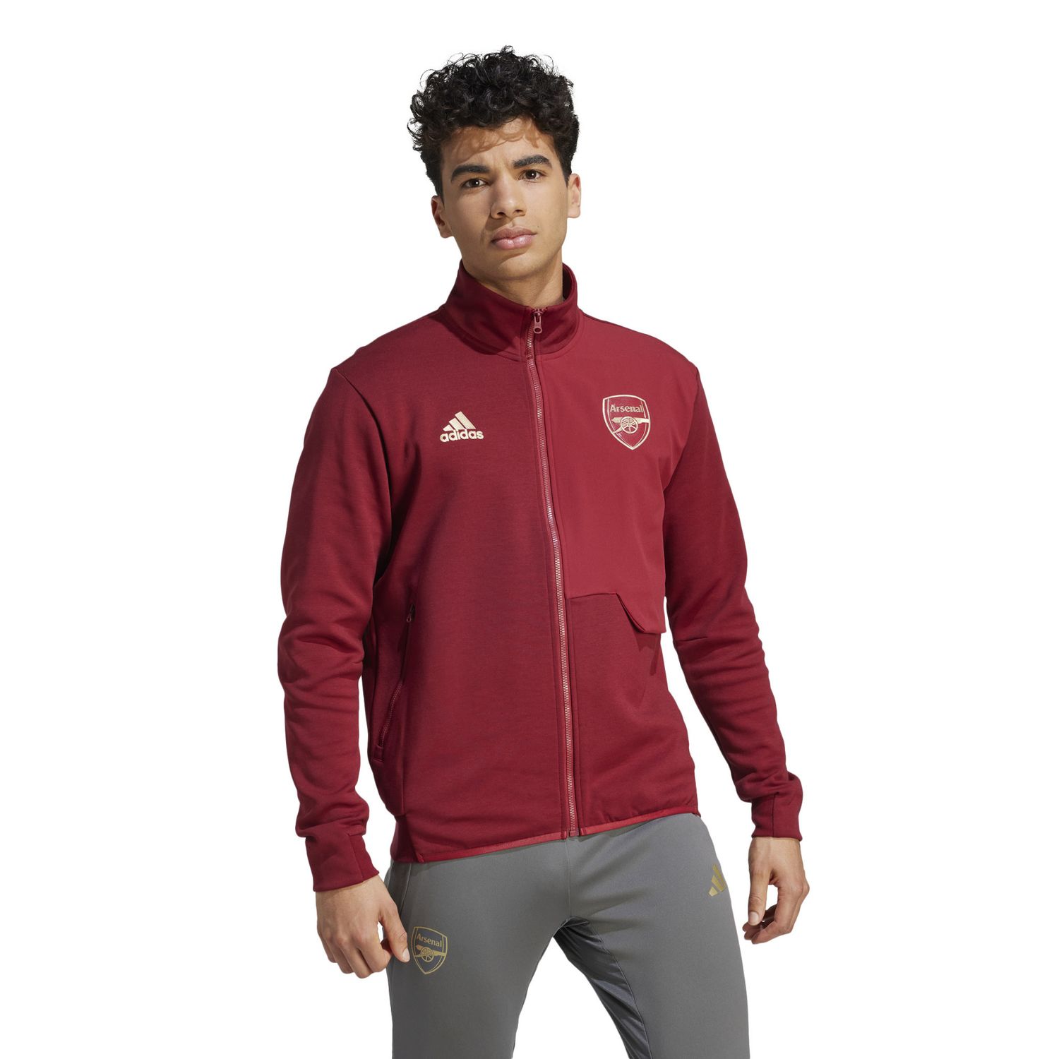 ARSENAL 23/24 ANTHEM JACKET (RED)