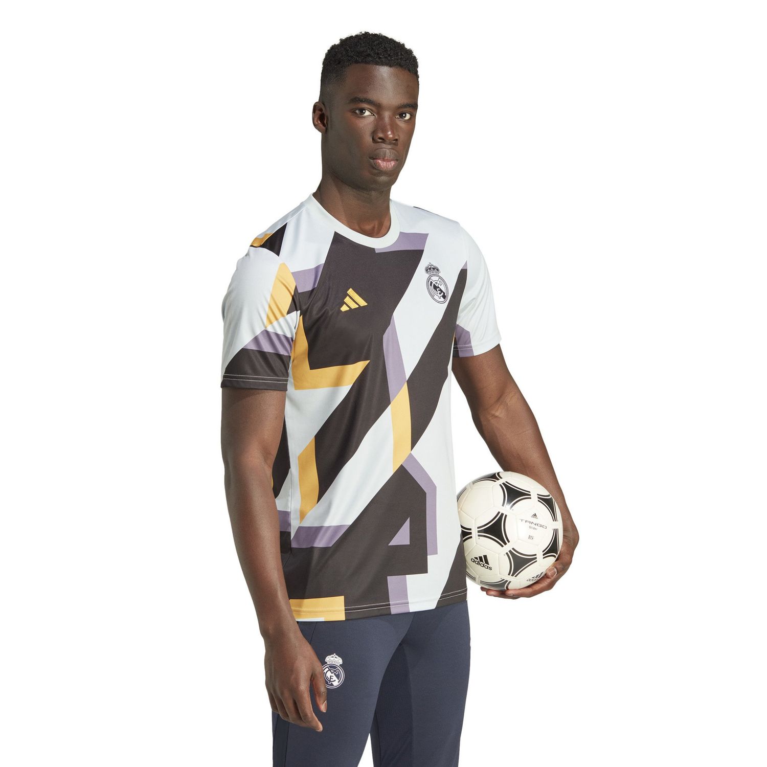 REAL MADRID 23/24 PREMATCH JERSEY (GRAY/NAVY)