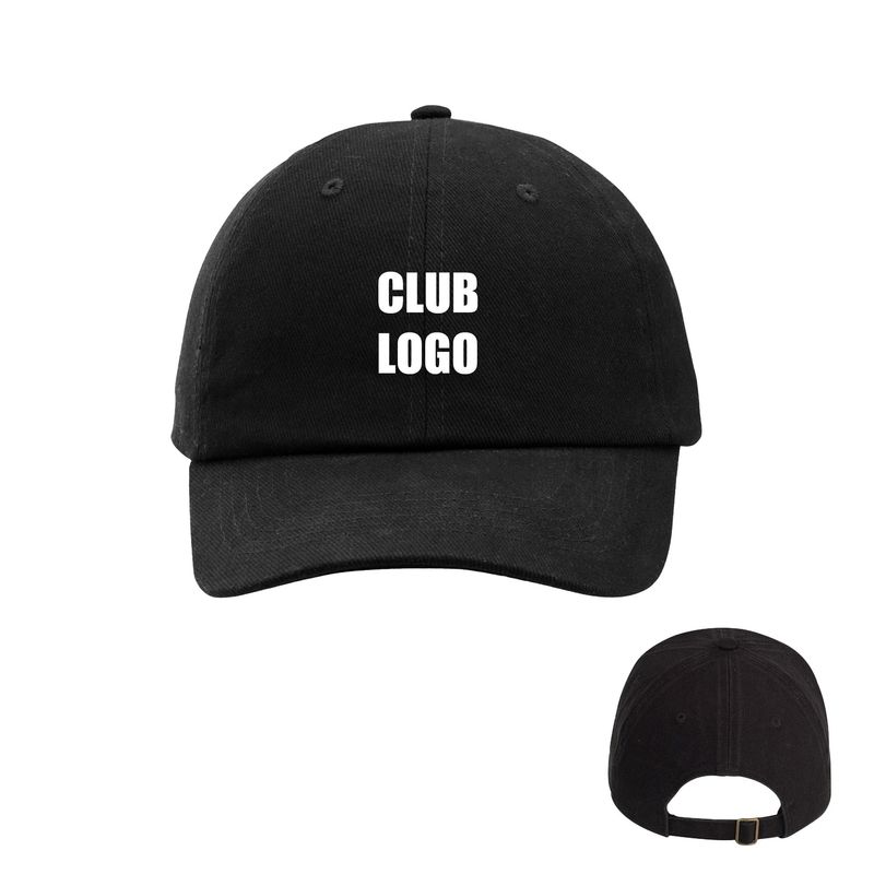 TEAM HAT ADJ (BLACK)