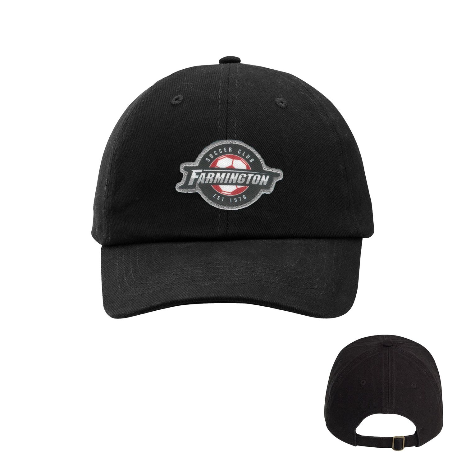 TEAM HAT ADJ (BLACK)
