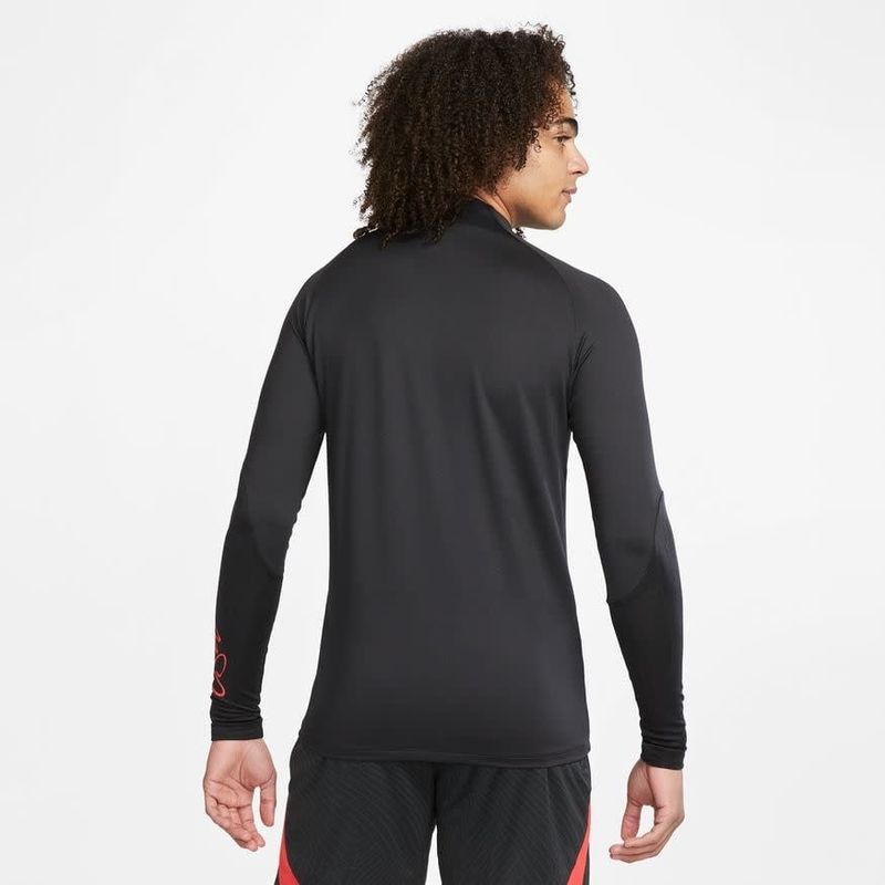 USA 2023 USWNT STRIKE DRILL TOP (BLACK/RED)