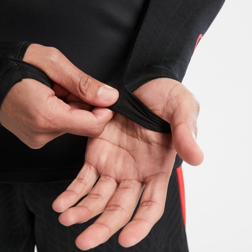 USA 2023 USWNT STRIKE DRILL TOP (BLACK/RED)