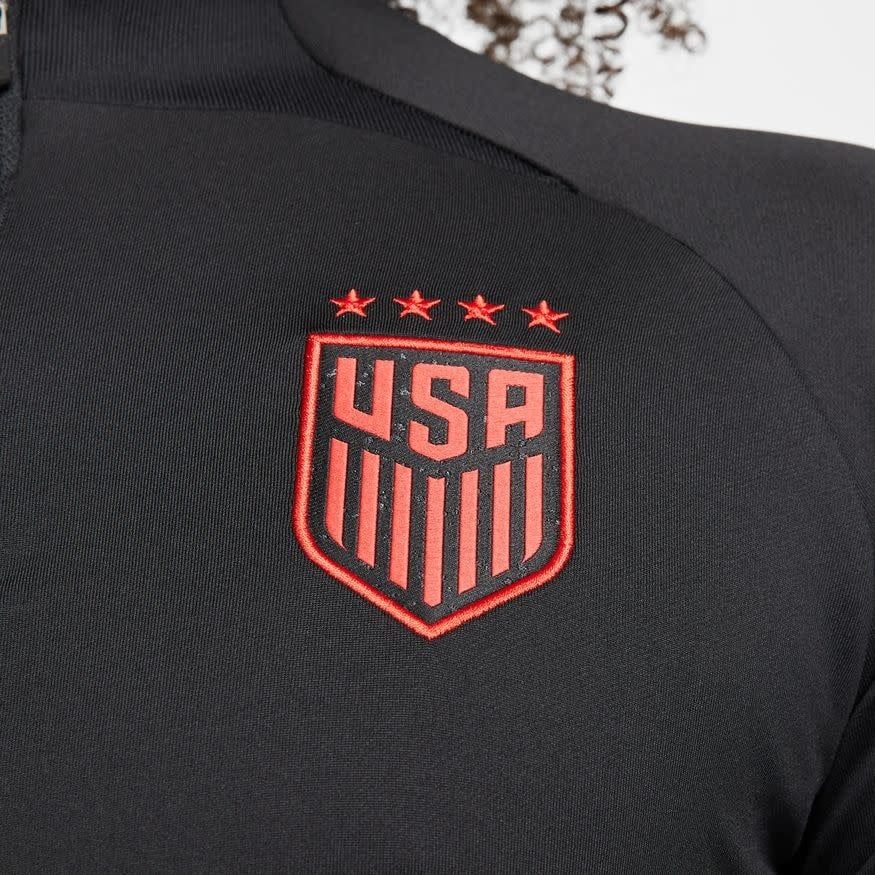 USA 2023 USWNT STRIKE DRILL TOP (BLACK/RED)