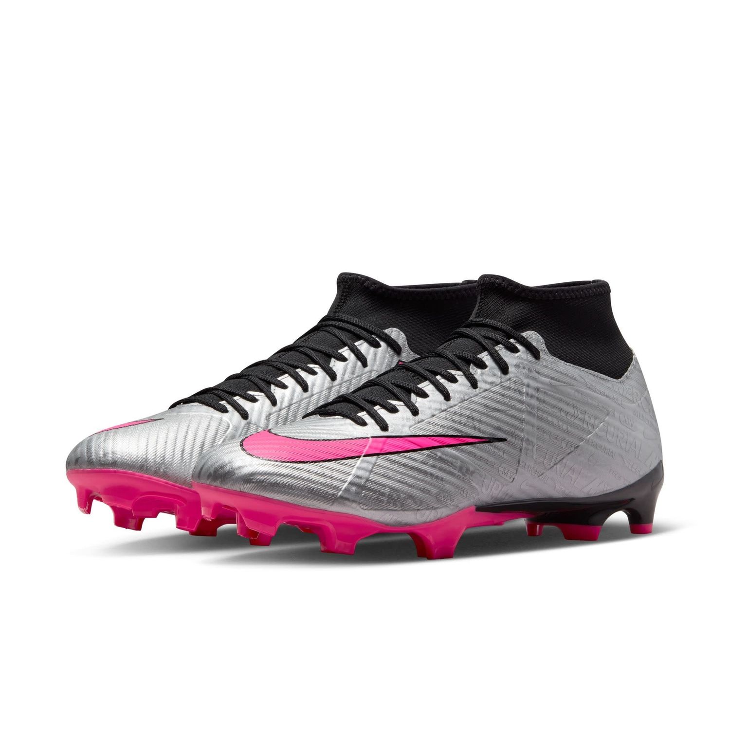 ZOOM MERCURIAL SUPERFLY 9 ACADEMY XXV FG/MG (SILVER/PINK)