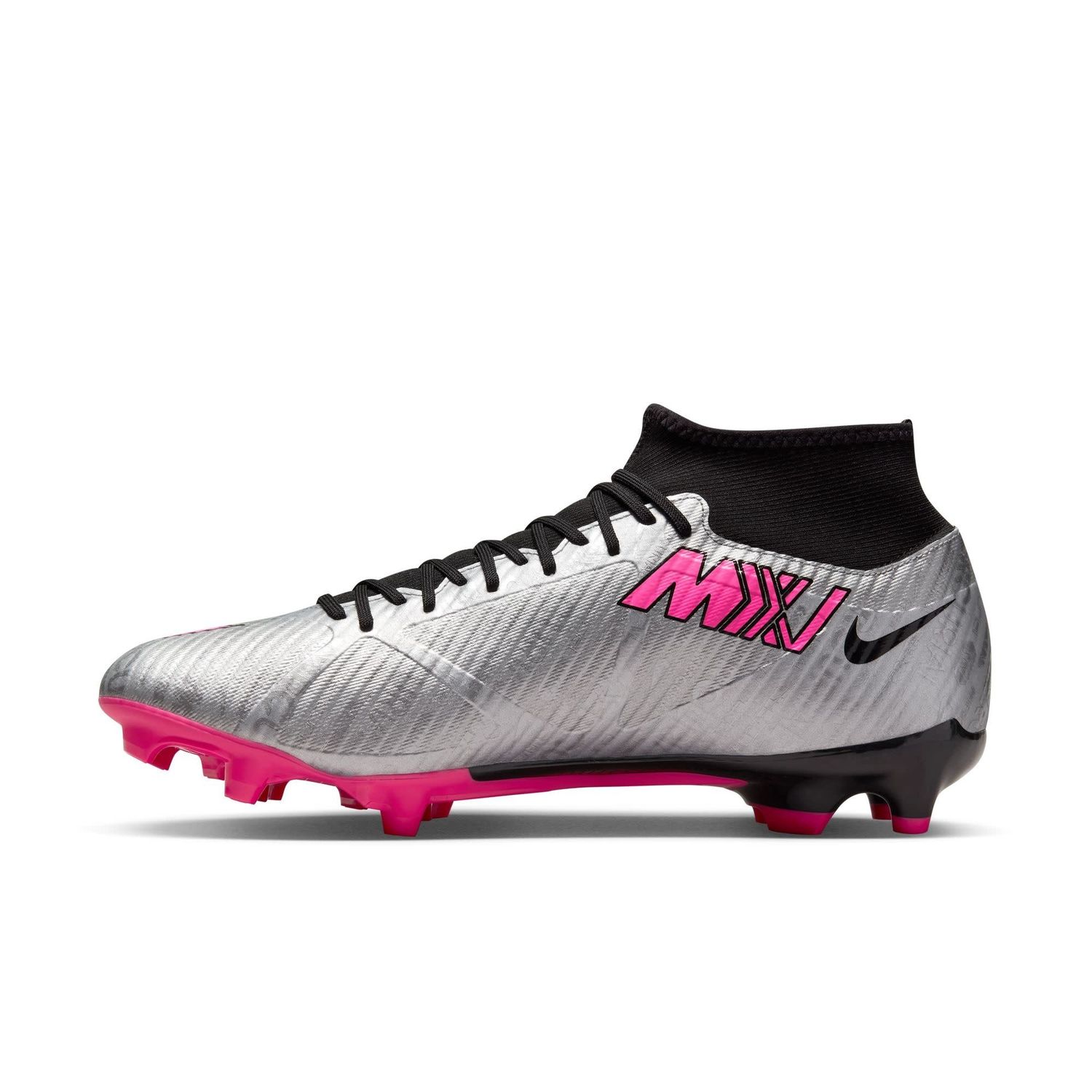 ZOOM MERCURIAL SUPERFLY 9 ACADEMY XXV FG/MG (SILVER/PINK)