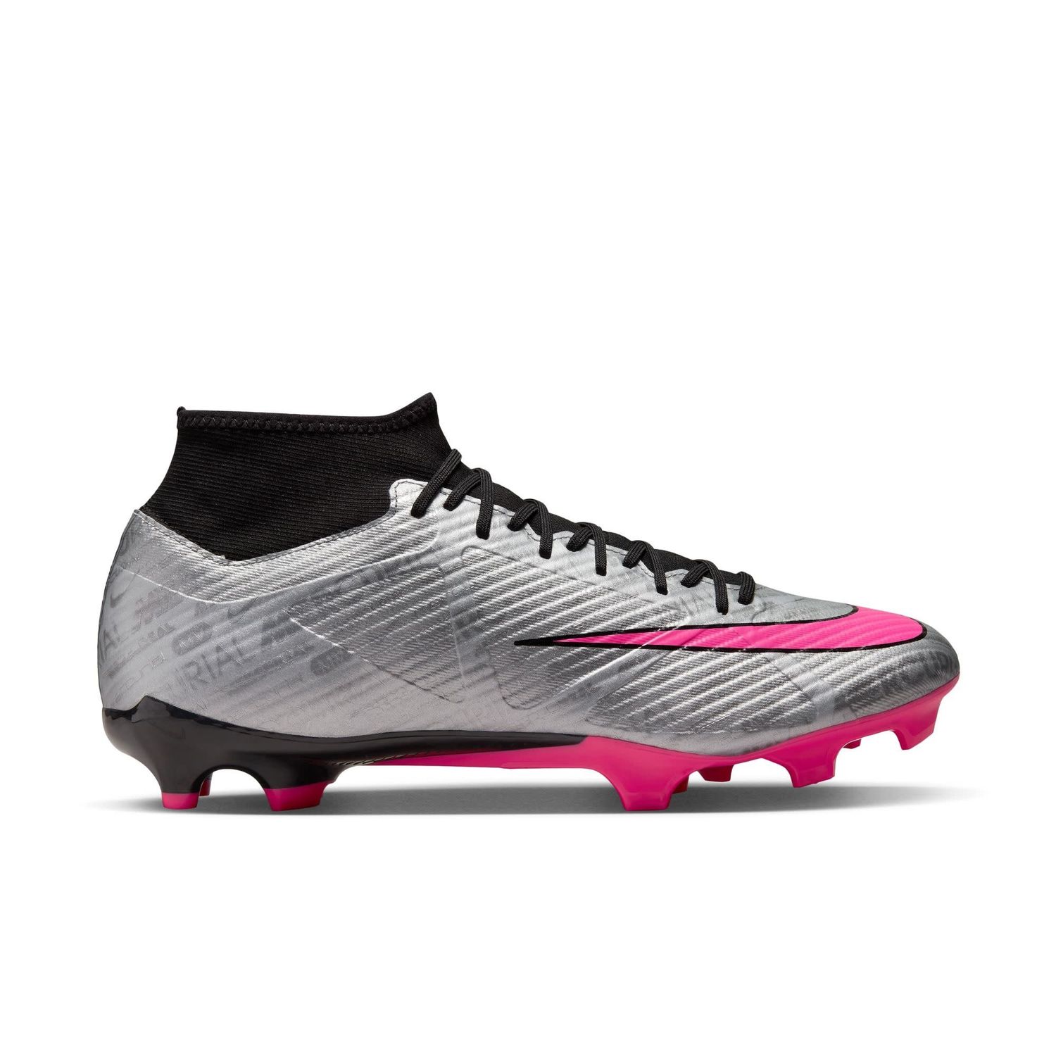 ZOOM MERCURIAL SUPERFLY 9 ACADEMY XXV FG/MG (SILVER/PINK)