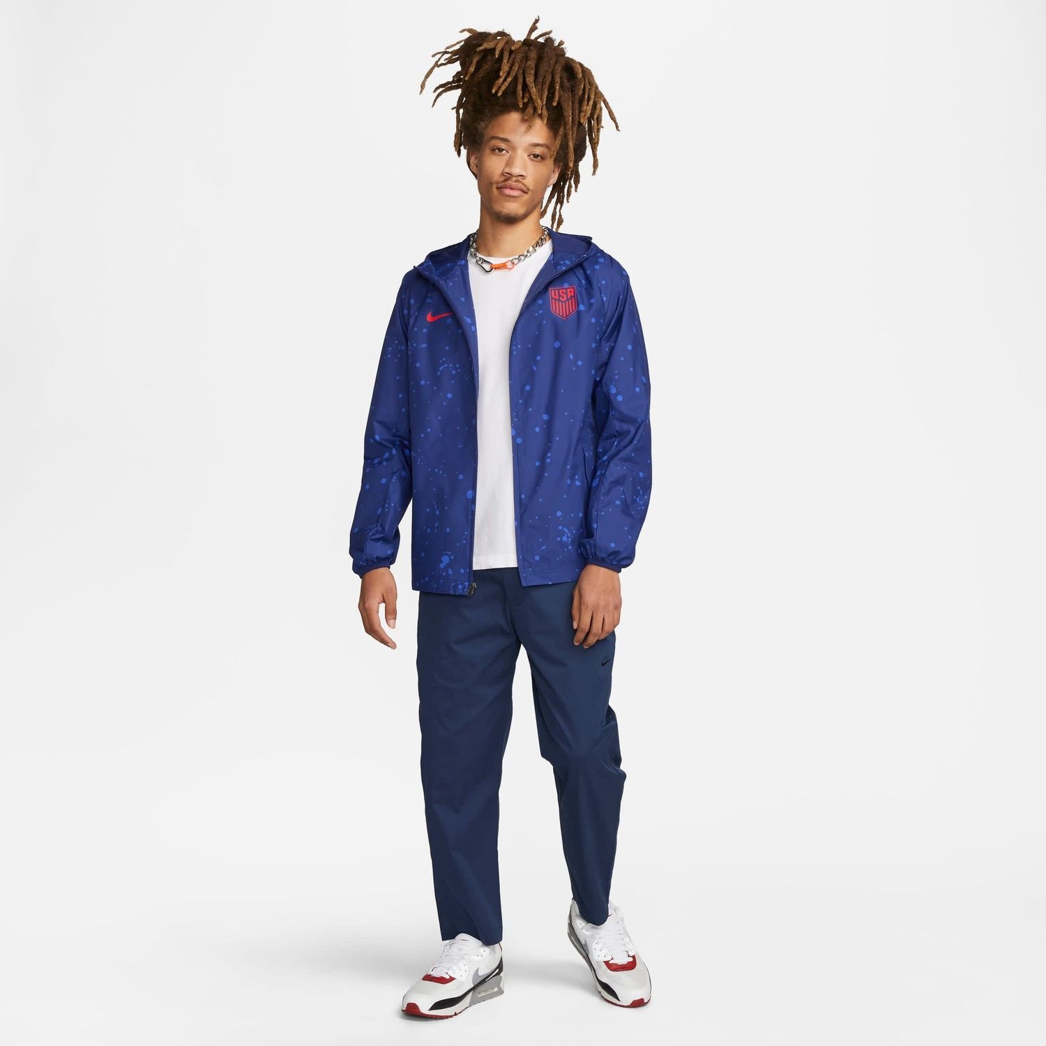 USA 2023 AWF JACKET (NAVY)