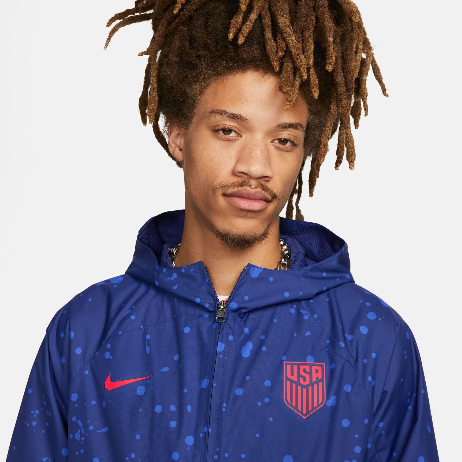 USA 2023 AWF JACKET (NAVY)