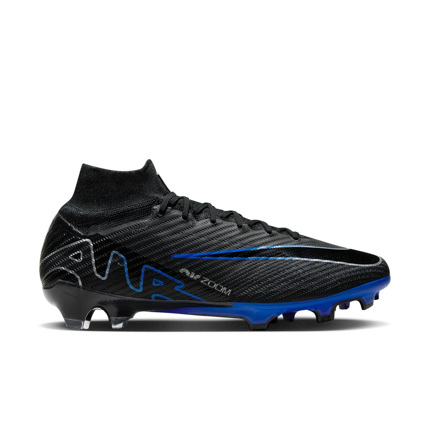 ZOOM MERCURIAL SUPERFLY 9 ELITE FG (BLACK/BLUE)