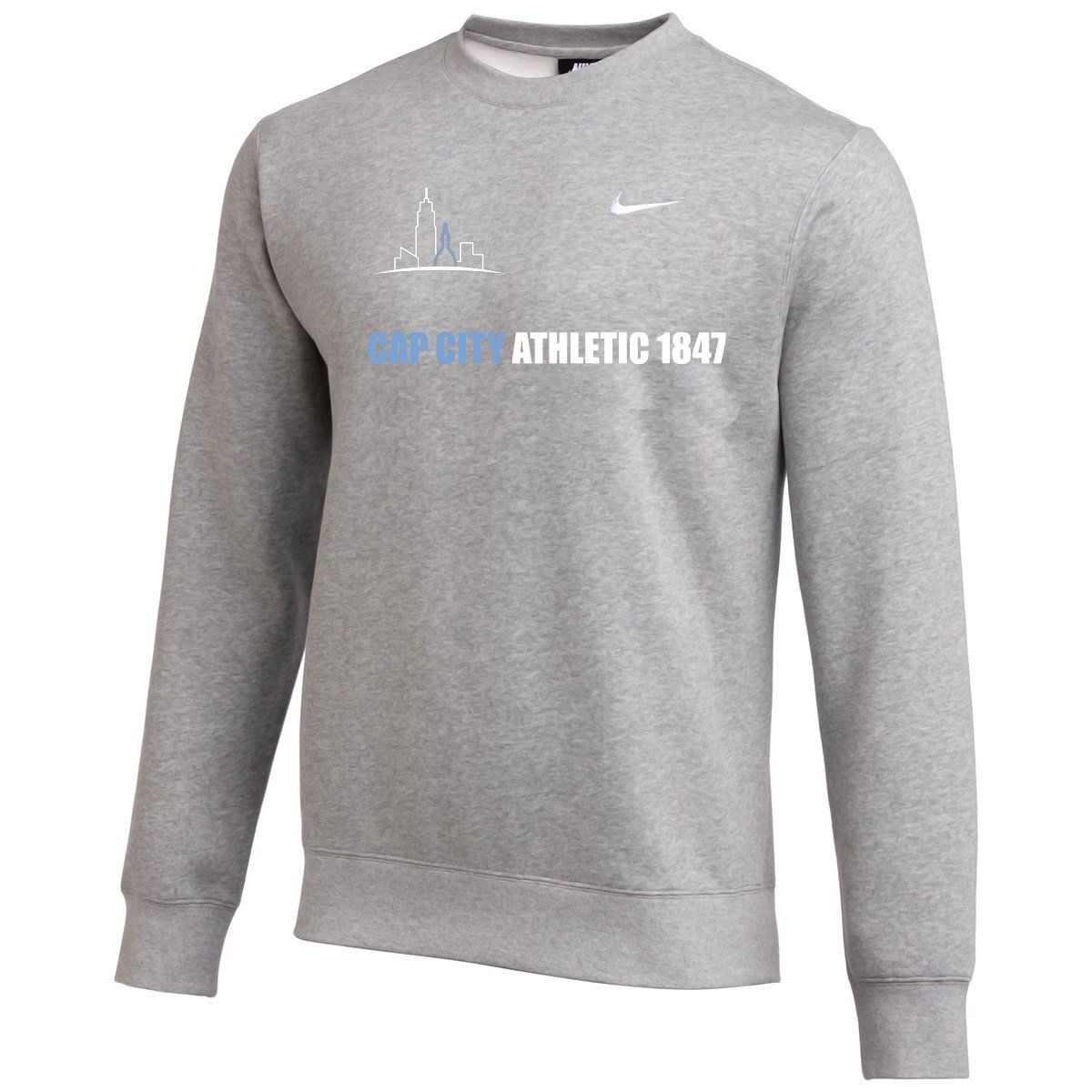 CLUB CREW SWEATSHIRT (CAP CITY) (GRAY)