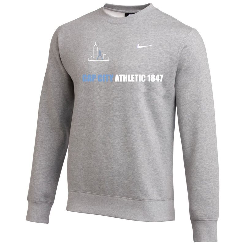 CLUB CREW SWEATSHIRT (CAP CITY) (GRAY)