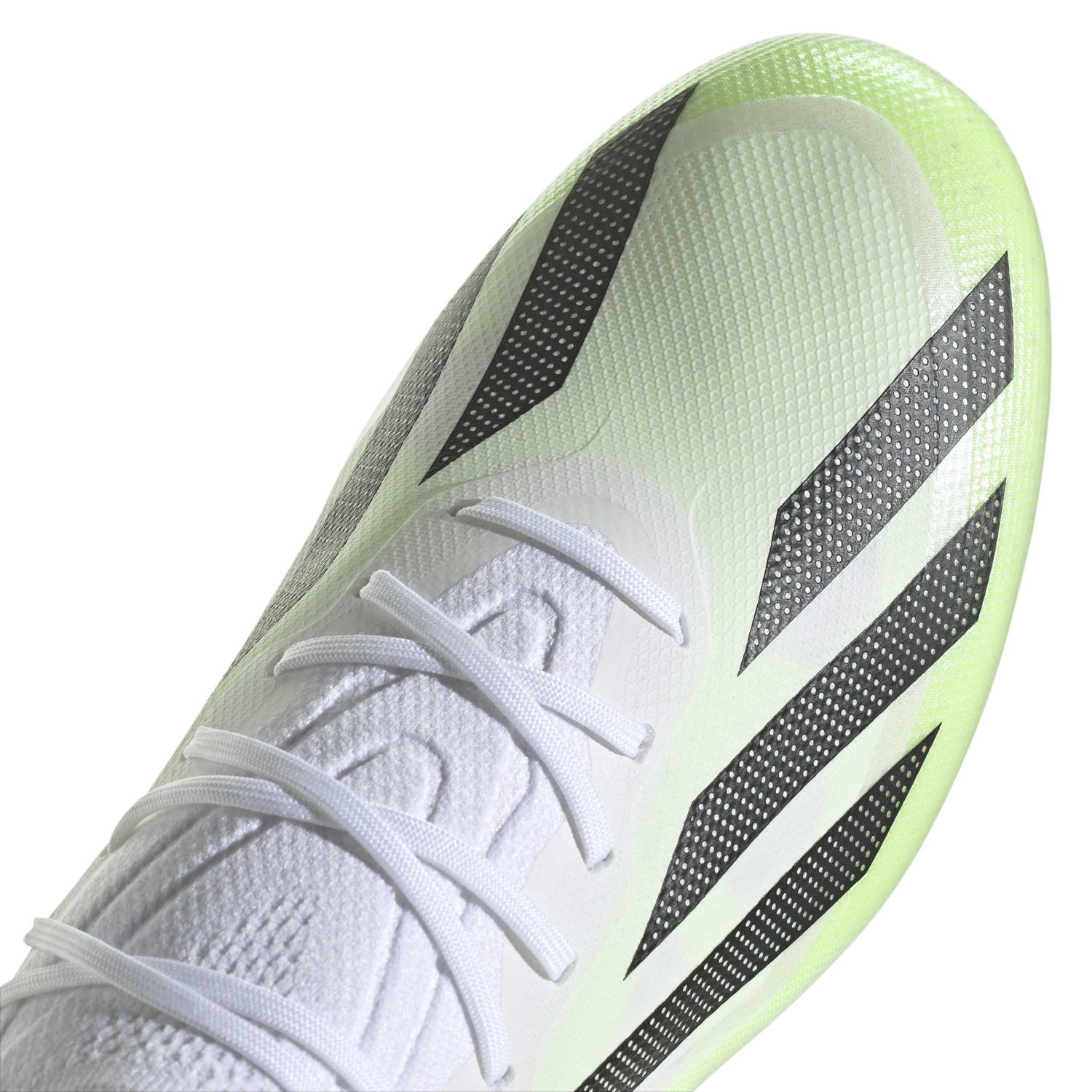 X CRAZYFAST.1 FG (WHITE/LIME)