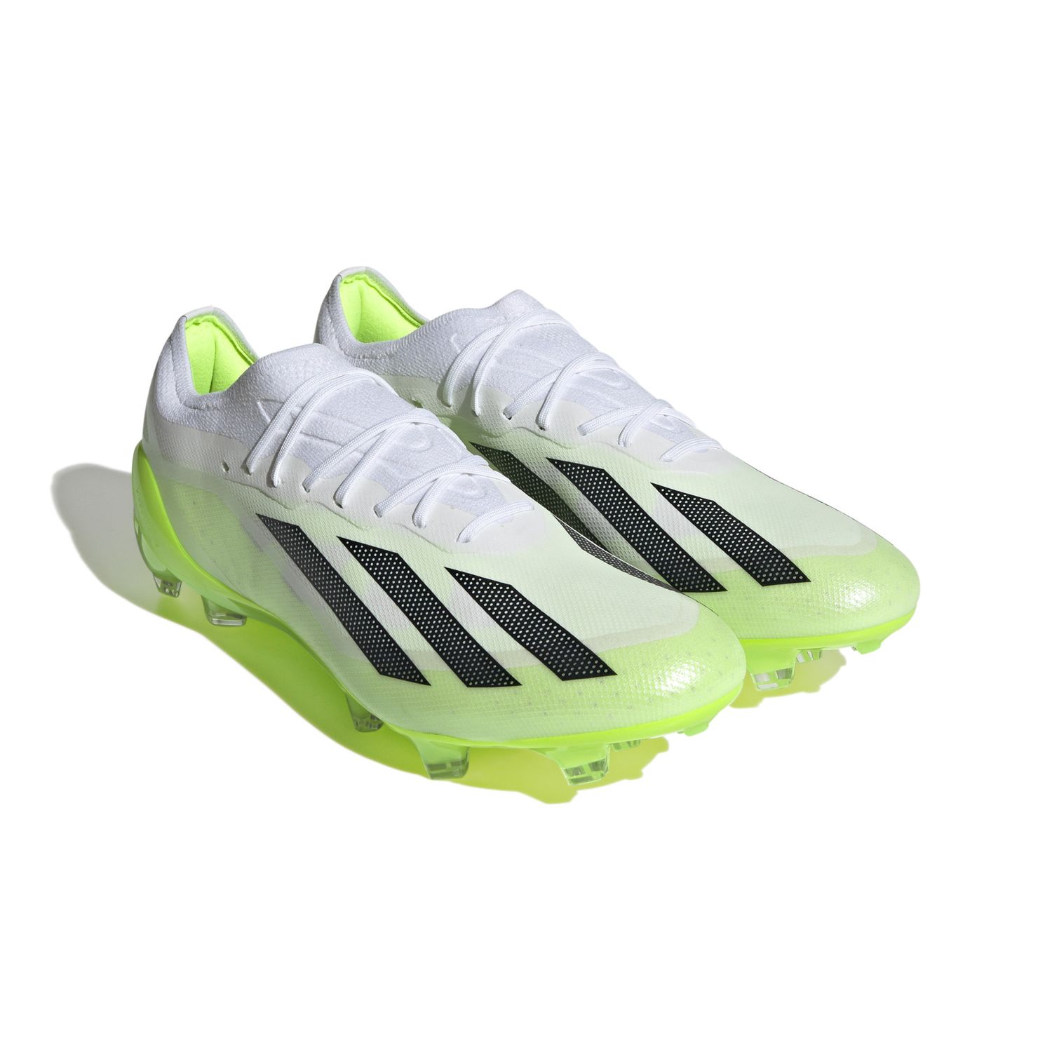 X CRAZYFAST.1 FG (WHITE/LIME)