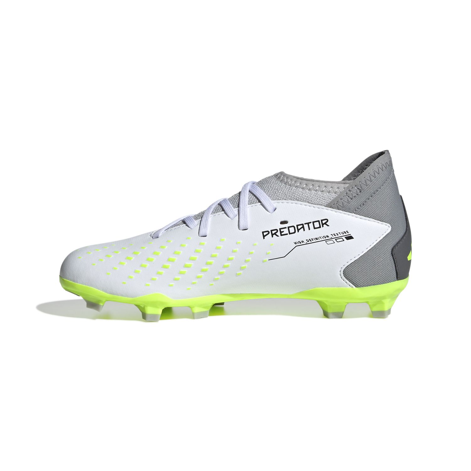 PREDATOR ACCURACY.3 FG JR (WHITE/LIME)