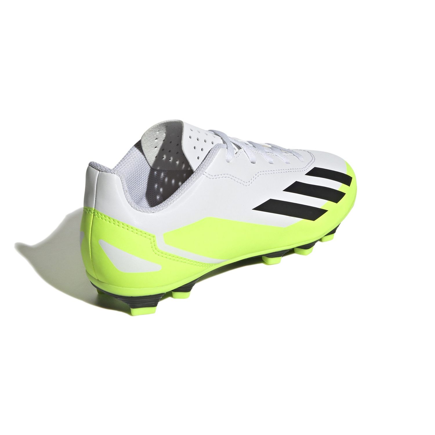 X CRAZYFAST.4 FxG JR (WHITE/LIME)