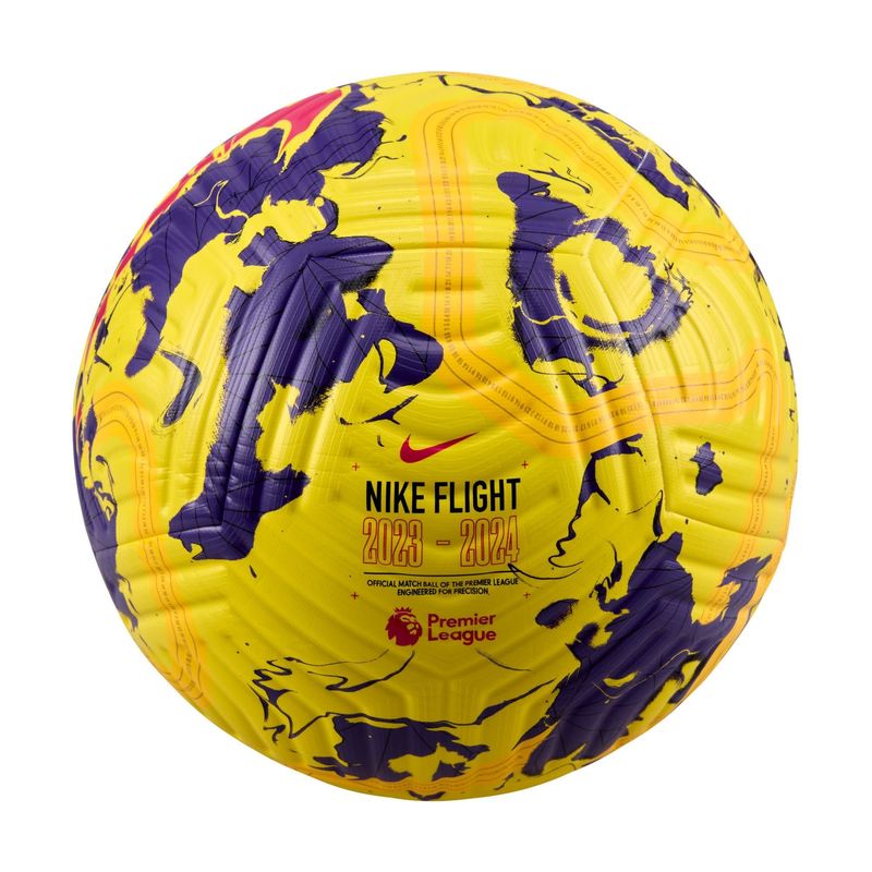 PREMIER LEAGUE FLIGHT BALL 23/24 (YELLOW/PURPLE)