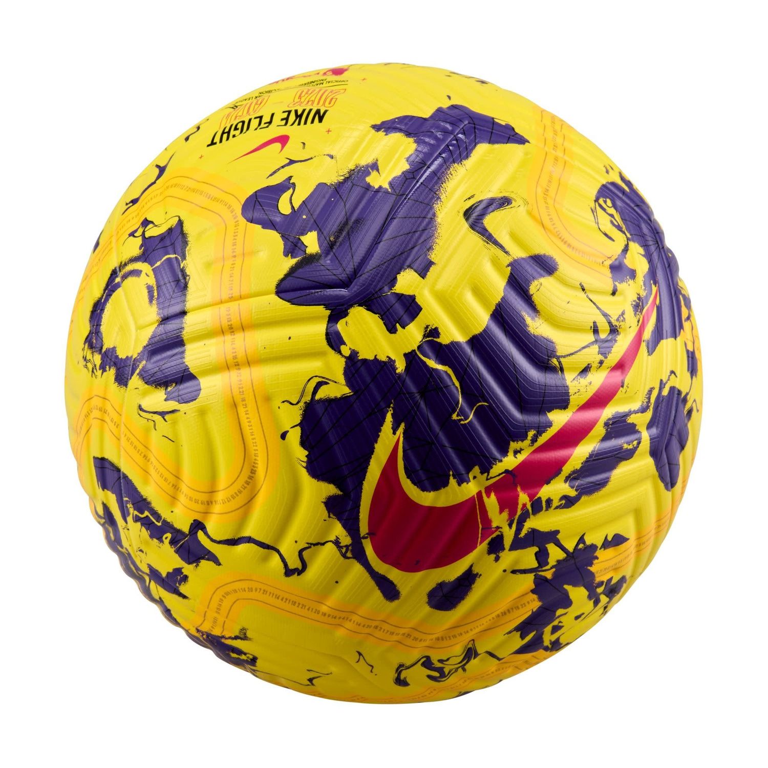 PREMIER LEAGUE FLIGHT BALL 23/24 (YELLOW/PURPLE)
