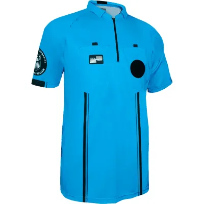 USSF PRO SS REFEREE JERSEY (BLUE)