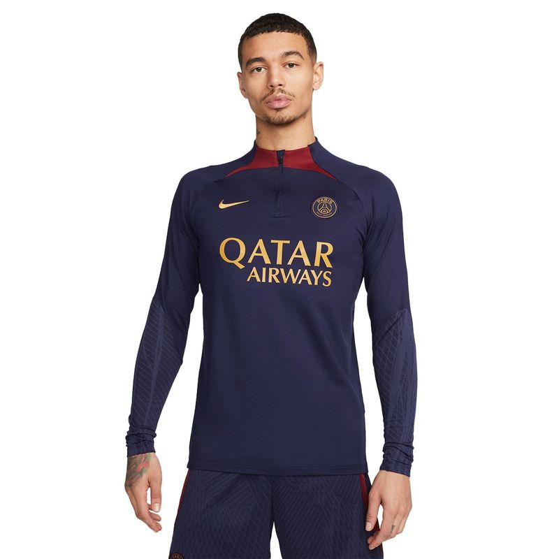 PSG 23/24 STRIKE DRILL TOP 1/4 ZIP (NAVY/MAROON)