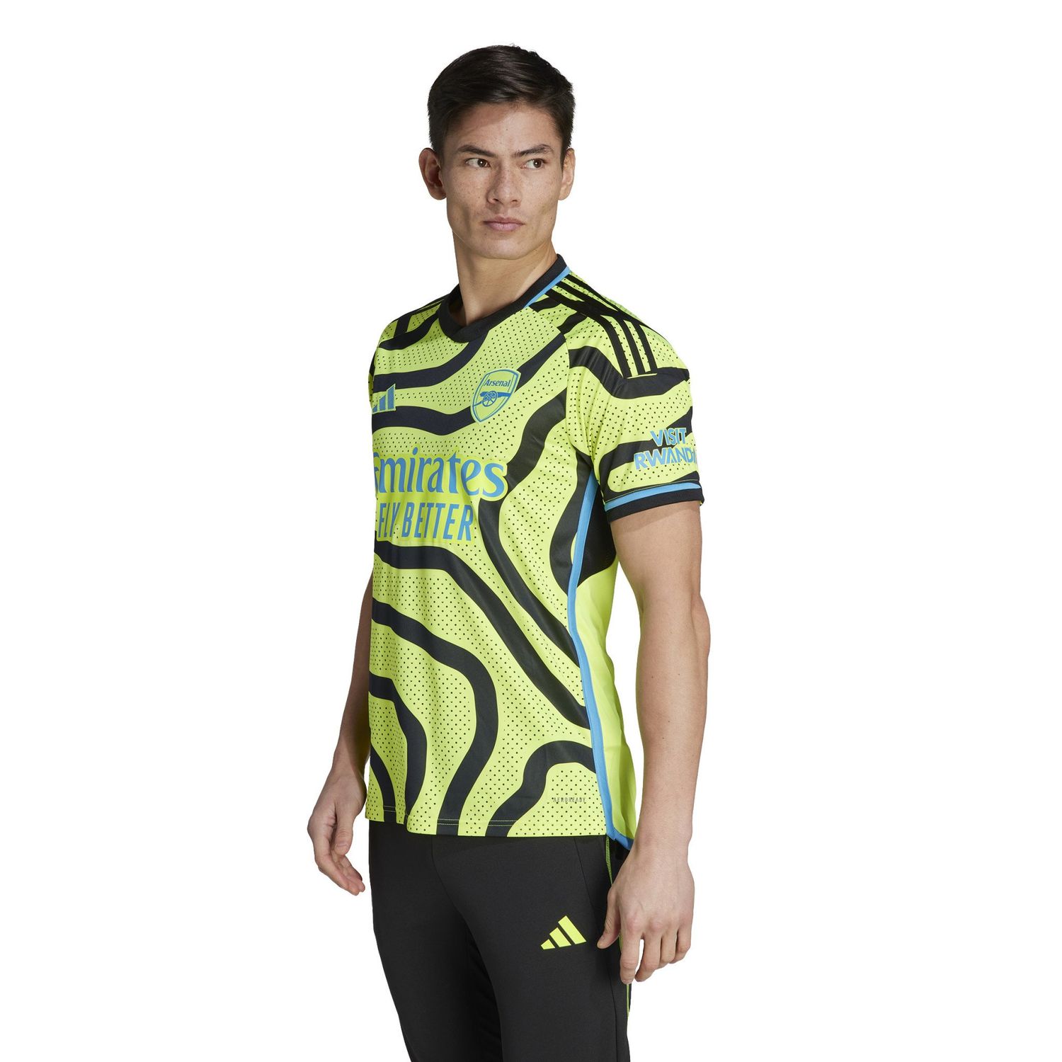 ARSENAL 23/24 AWAY JERSEY (VOLT/BLACK)