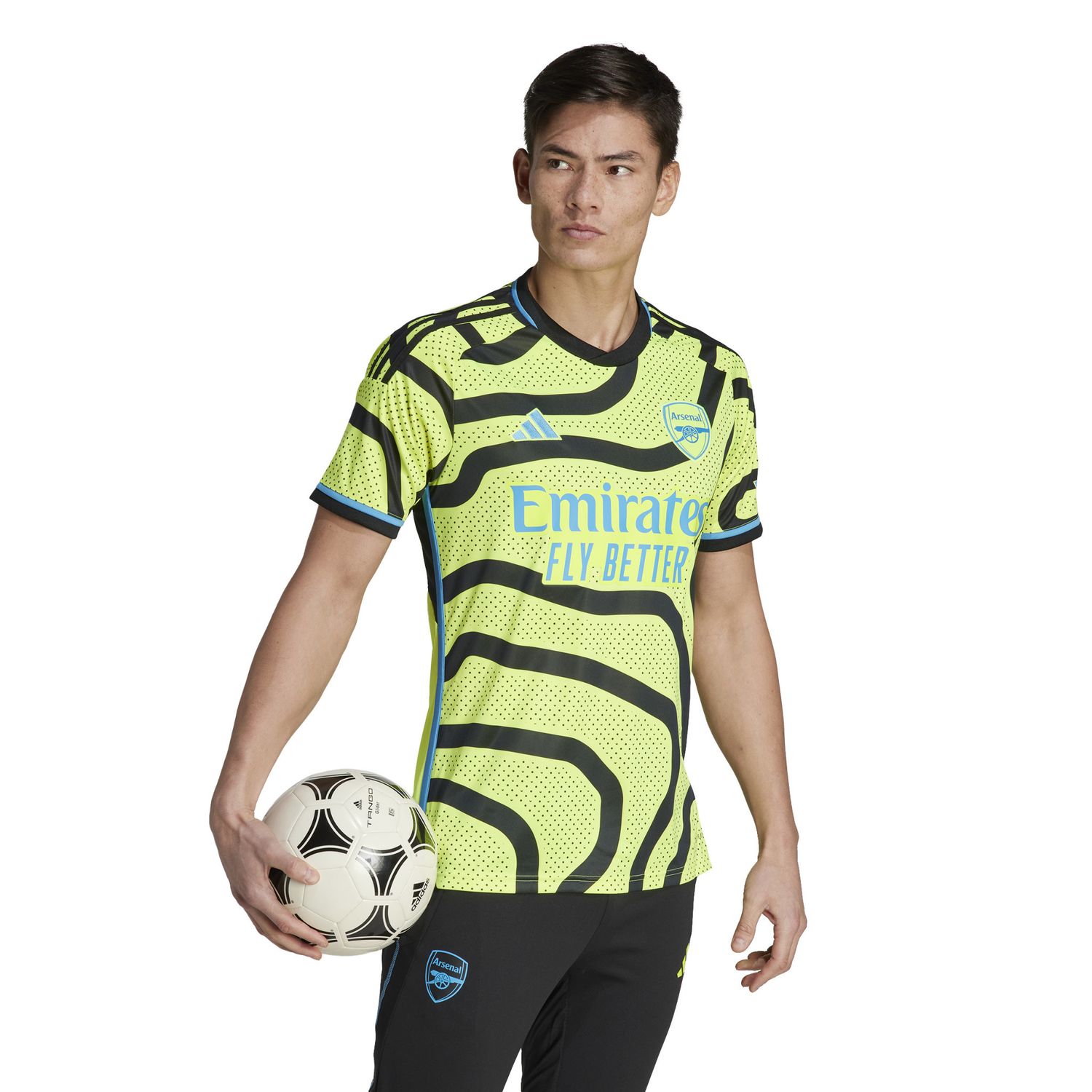 ARSENAL 23/24 AWAY JERSEY (VOLT/BLACK)