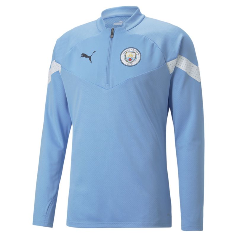MANCHESTER CITY 22/23 TRAINING 1/4 ZIP TOP (BLUE) MANCHESTER CITY 22/23 TRAINING 1/4 ZIP TOP (BLUE)