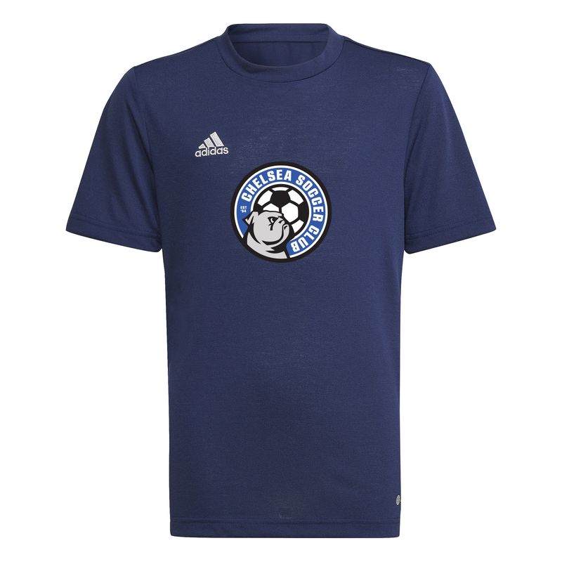 ENTRADA 22 POLY TEE YOUTH (CHELSEA) (NAVY)