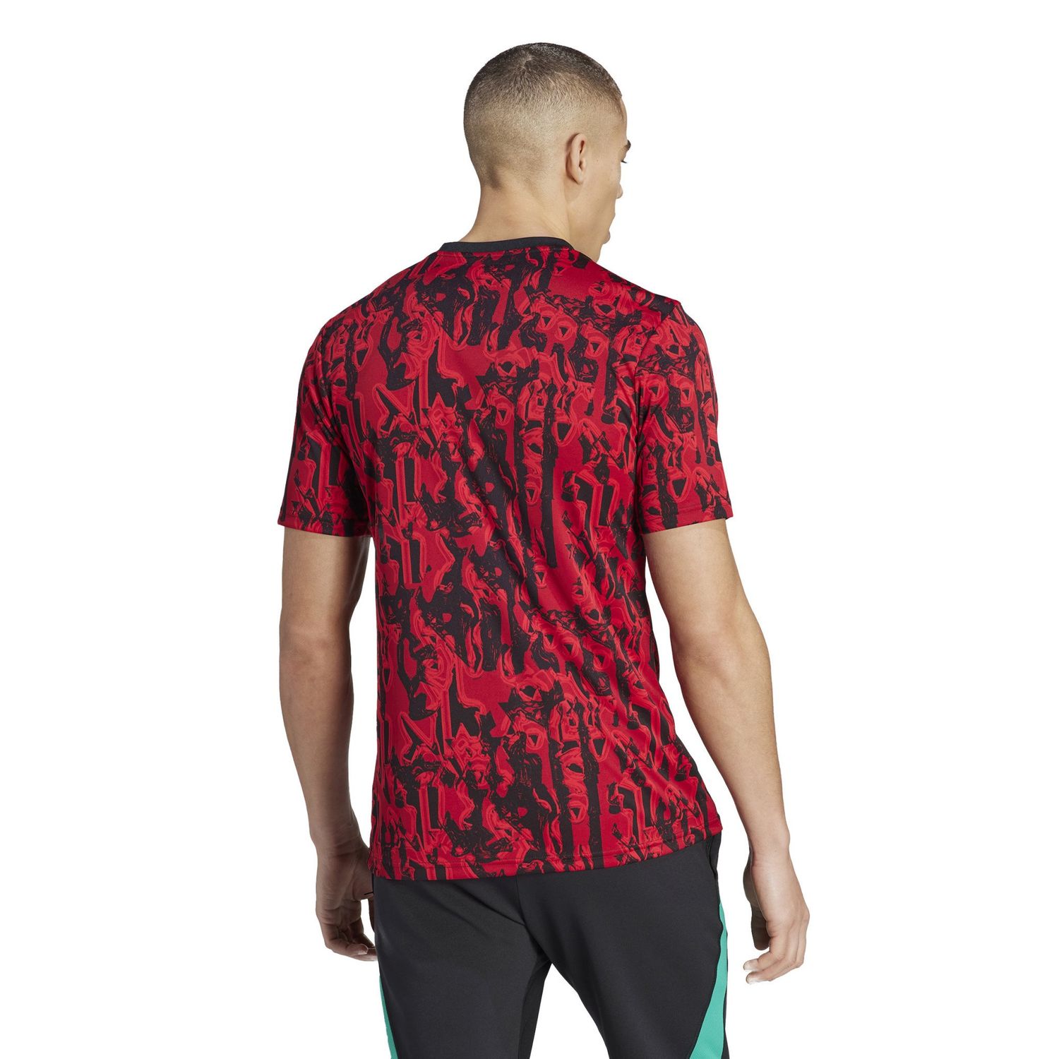 MANCHESTER UNITED 23/24 PREMATCH JERSEY (RED/BLACK)