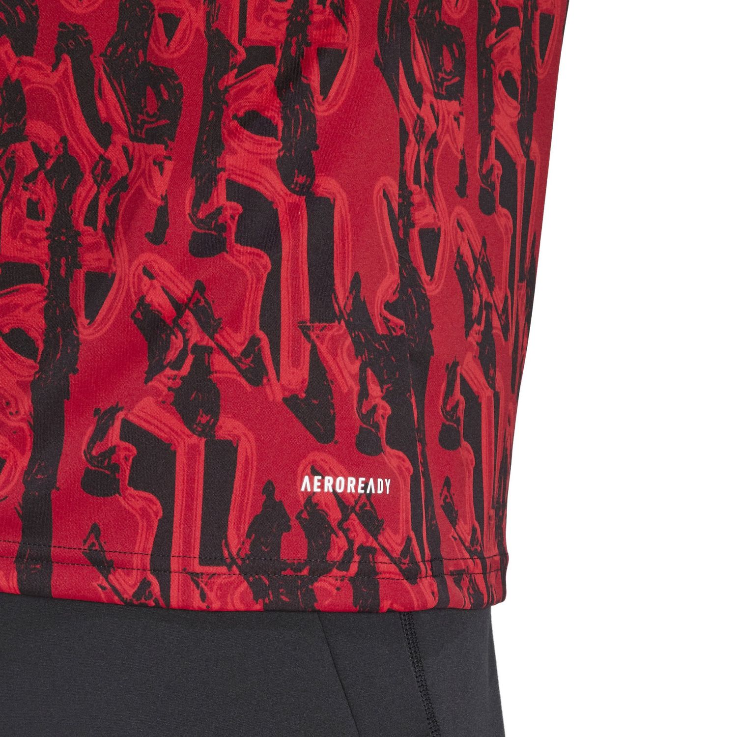 MANCHESTER UNITED 23/24 PREMATCH JERSEY (RED/BLACK)