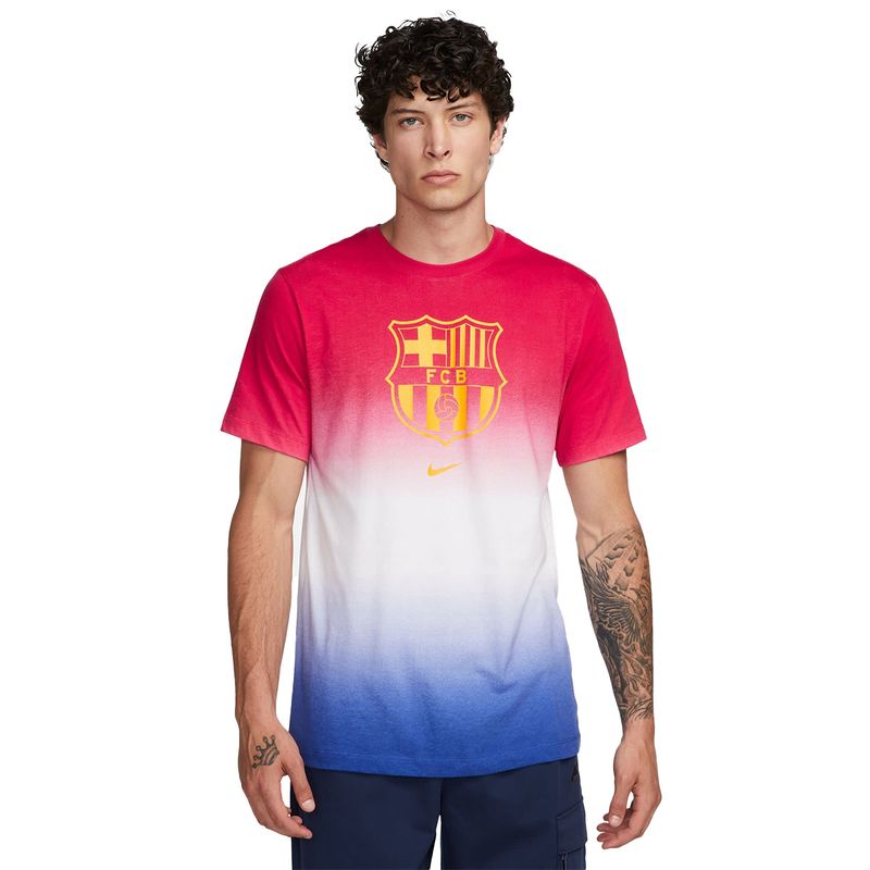 FC BARCELONA 23/24 CREST TEE (RED/WHITE/BLUE) FC BARCELONA 23/24 CREST TEE (RED/WHITE/BLUE)