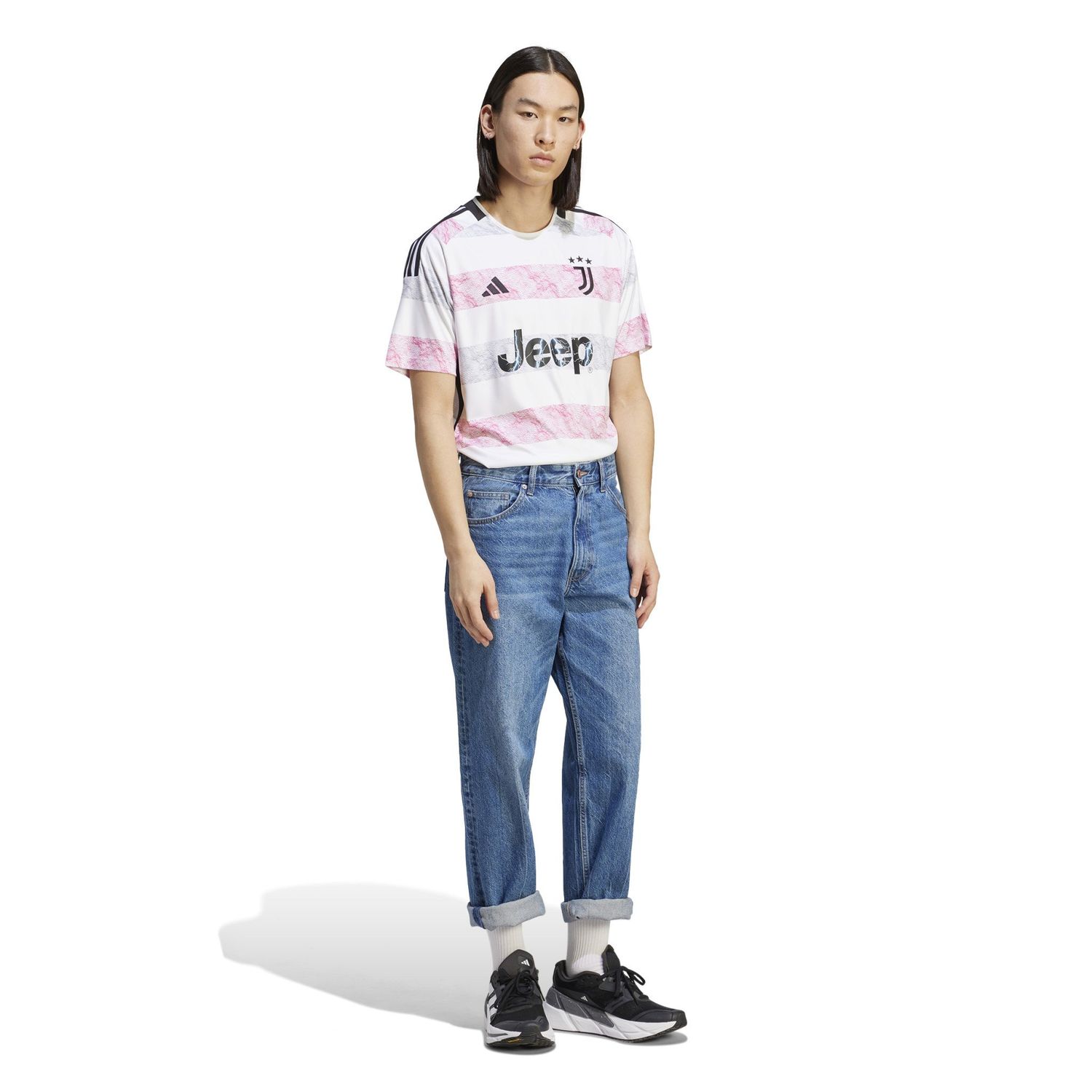 JUVENTUS 23/24 AWAY JERSEY (WHITE/PINK/GRAY)