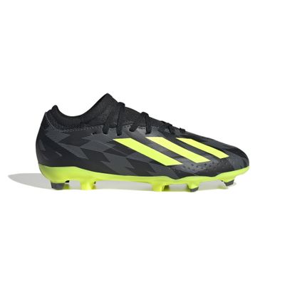 X CRAZYFAST INJECTION.3 FG JR (BLACK/GRAY/LIME)