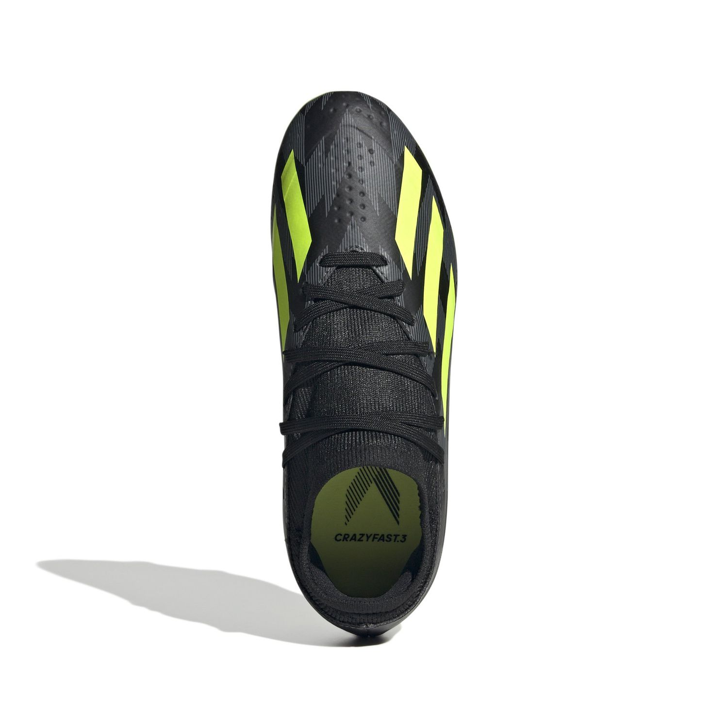 X CRAZYFAST INJECTION.3 FG JR (BLACK/GRAY/LIME)