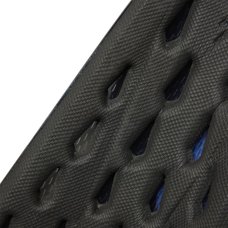 X LEAGUE SHIN GUARD (BLACK/BLUE)