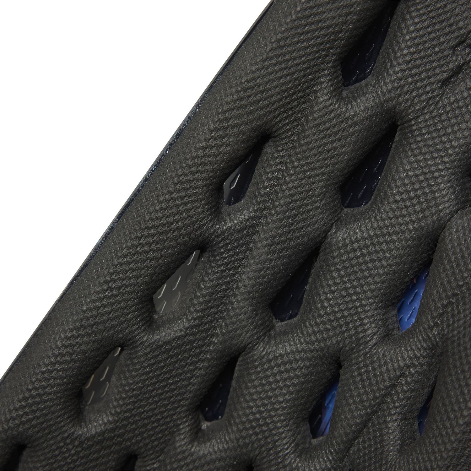 X LEAGUE SHIN GUARD (BLACK/BLUE)