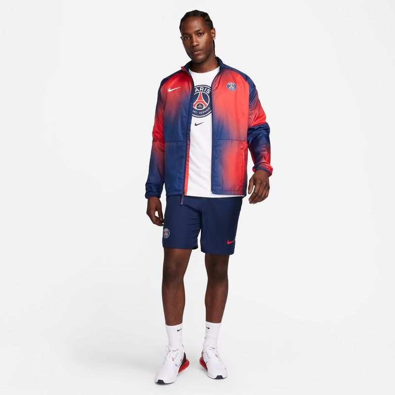 PSG 23/24 REPEL ACADEMY FULL ZIP JACKET (NAVY/RED)