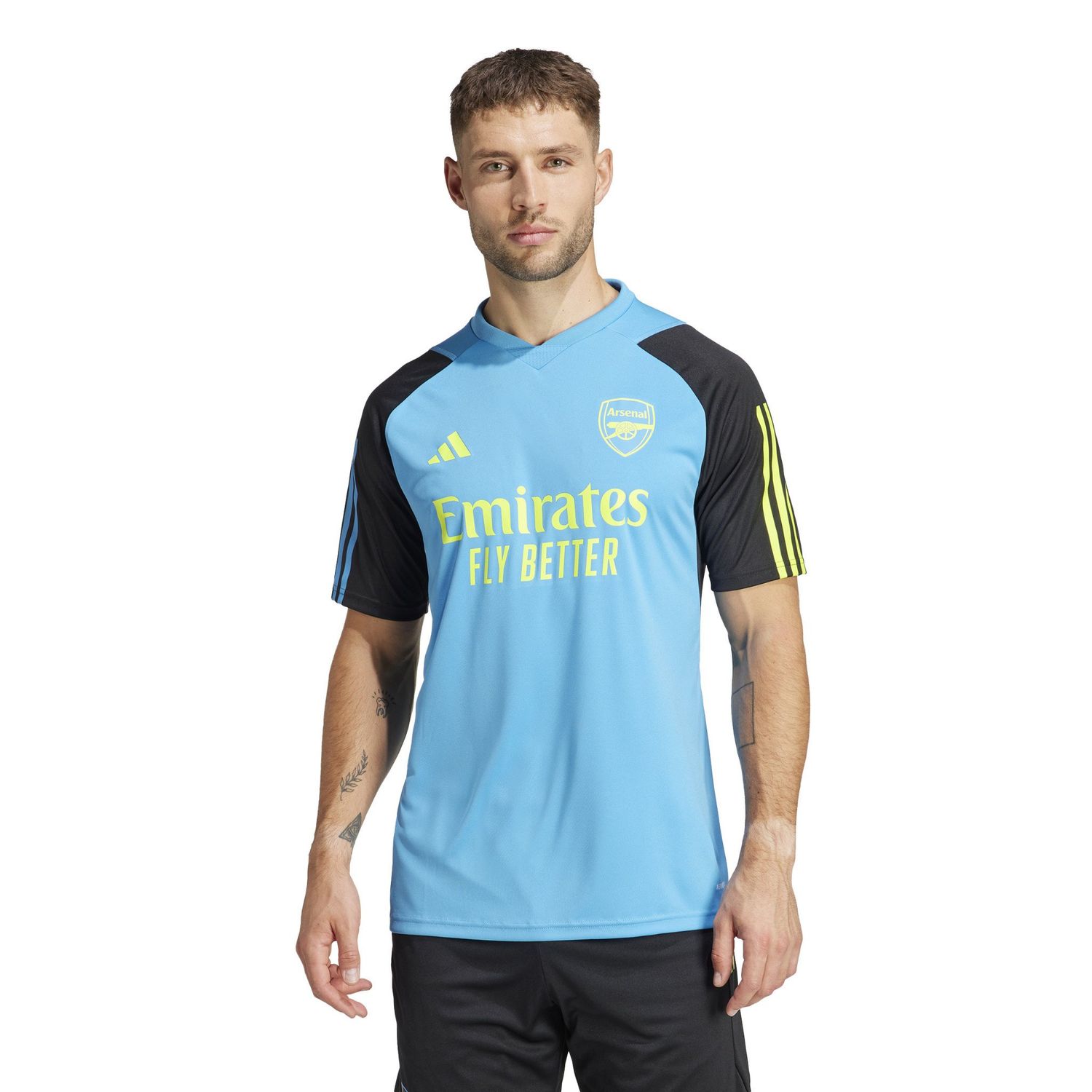 ARSENAL 23/24 TIRO TRAINING JERSEY (BLUE/YELLOW)