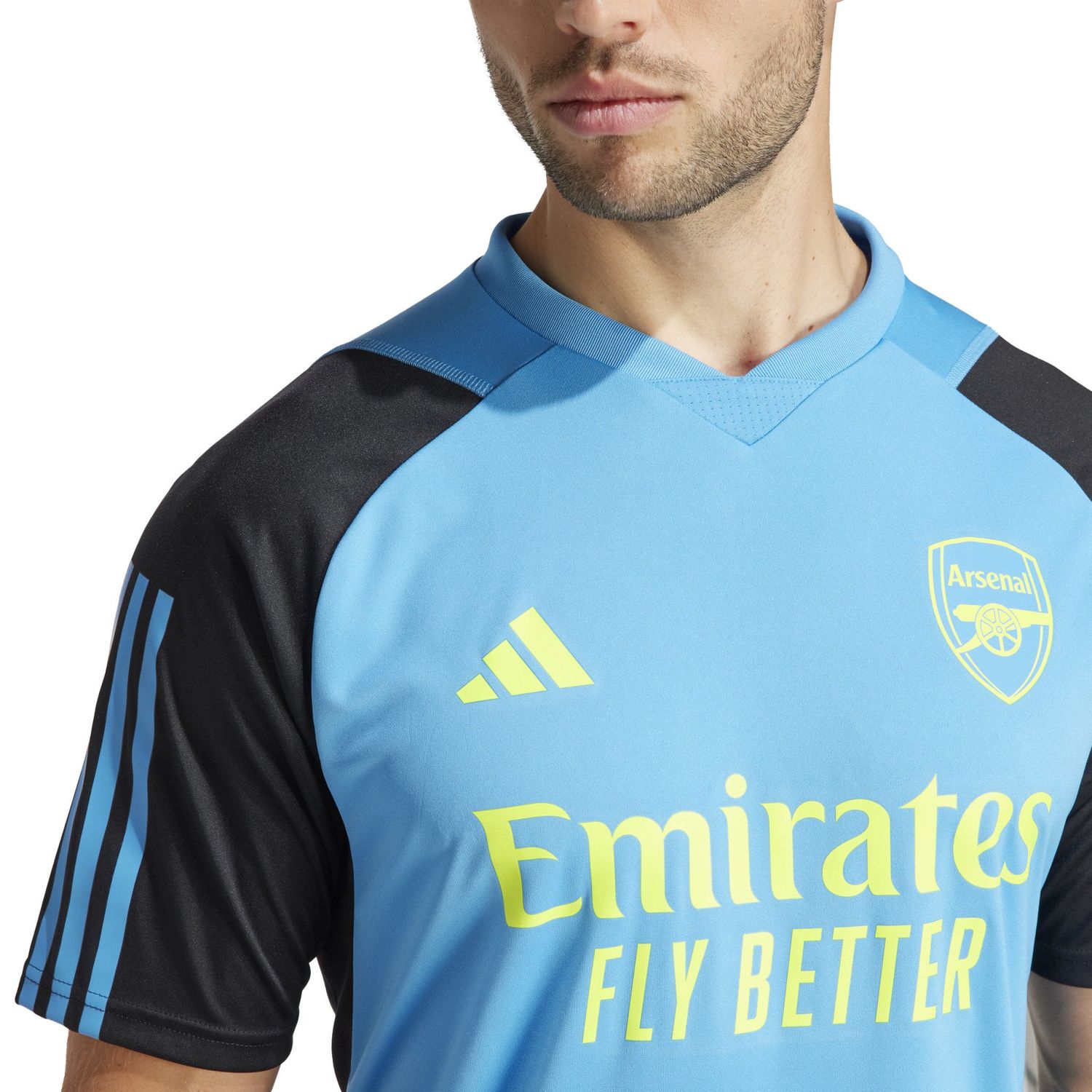 ARSENAL 23/24 TIRO TRAINING JERSEY (BLUE/YELLOW)