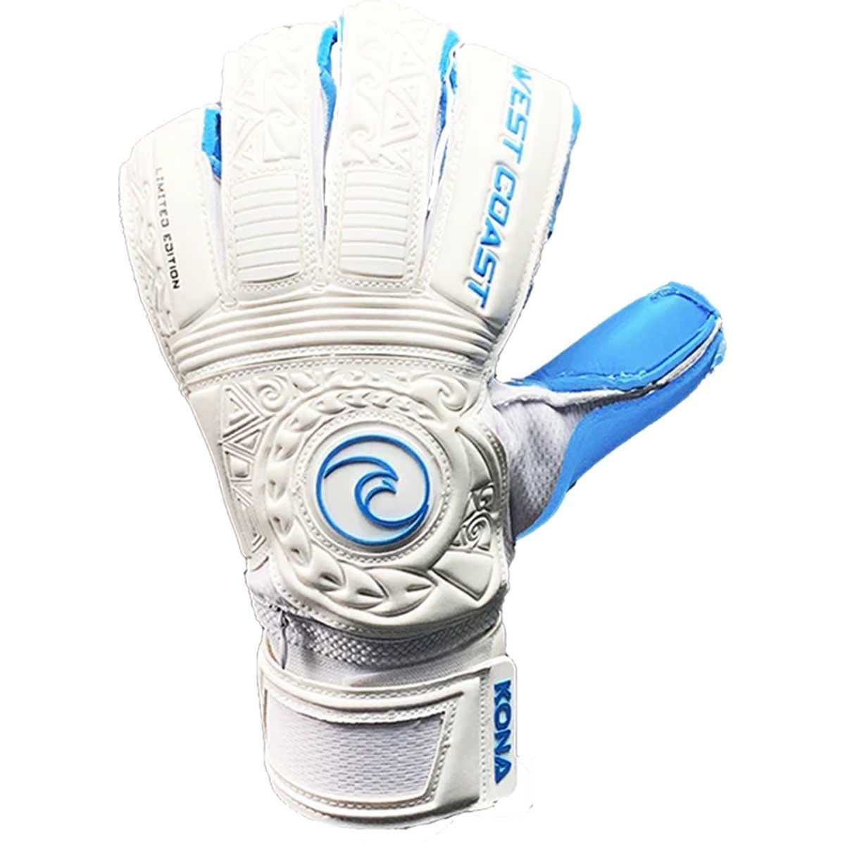 KONA PURE CYAN GK GLOVES (WHITE/AQUA)