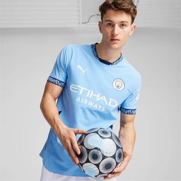 MANCHESTER CITY 24/25 AUTHENTIC HOME JERSEY (BLUE)