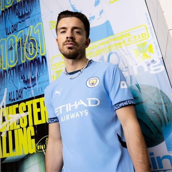 MANCHESTER CITY 24/25 AUTHENTIC HOME JERSEY (BLUE)