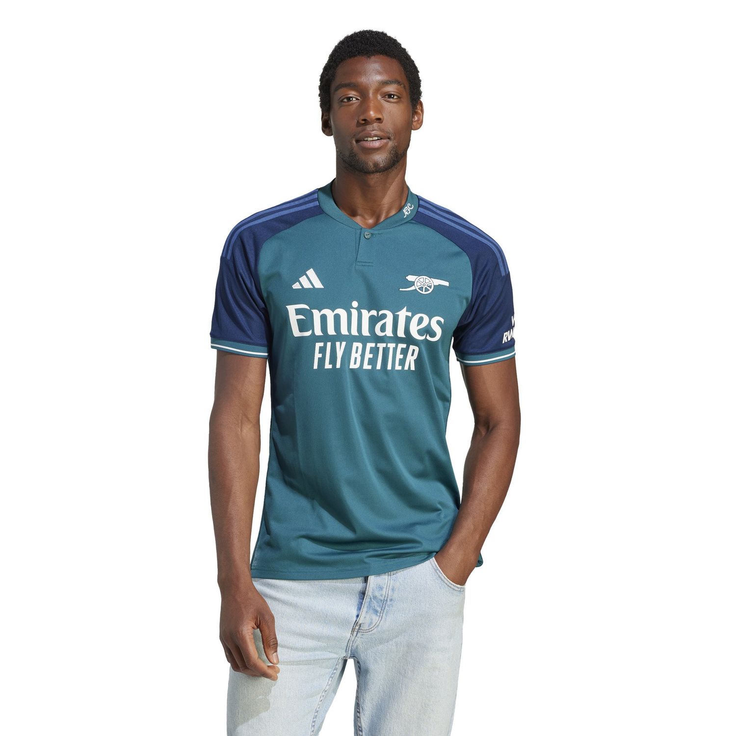 ARSENAL 23/24 THIRD JERSEY (TEAL/NAVY)