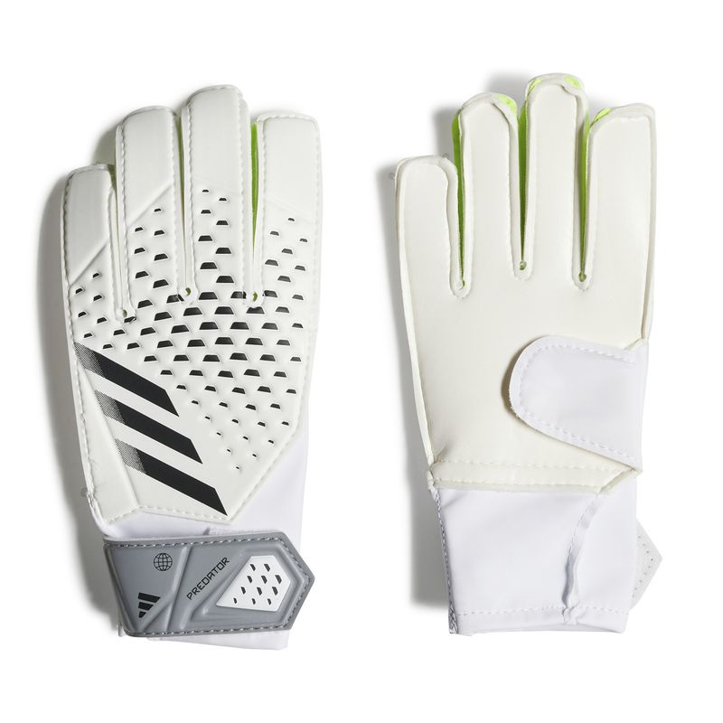 PREDATOR TRAINING GLOVES JR (WHITE/BLACK)
