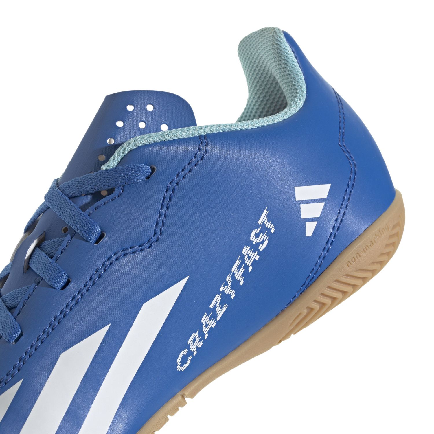 X CRAZYFAST.4 IN JR (BLUE/WHITE)