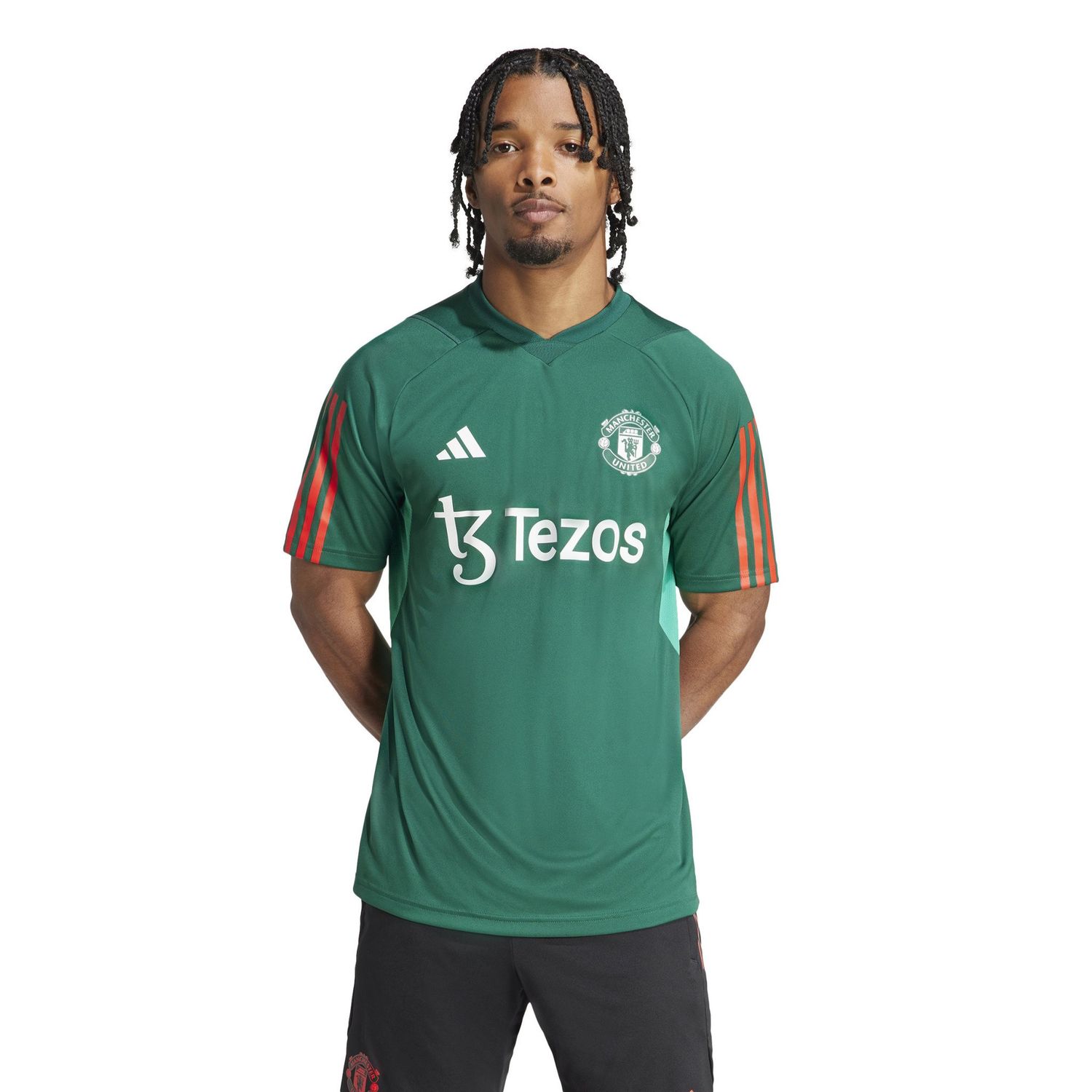 MANCHESTER UNITED 23/24 TIRO TRAINING JERSEY (GREEN)
