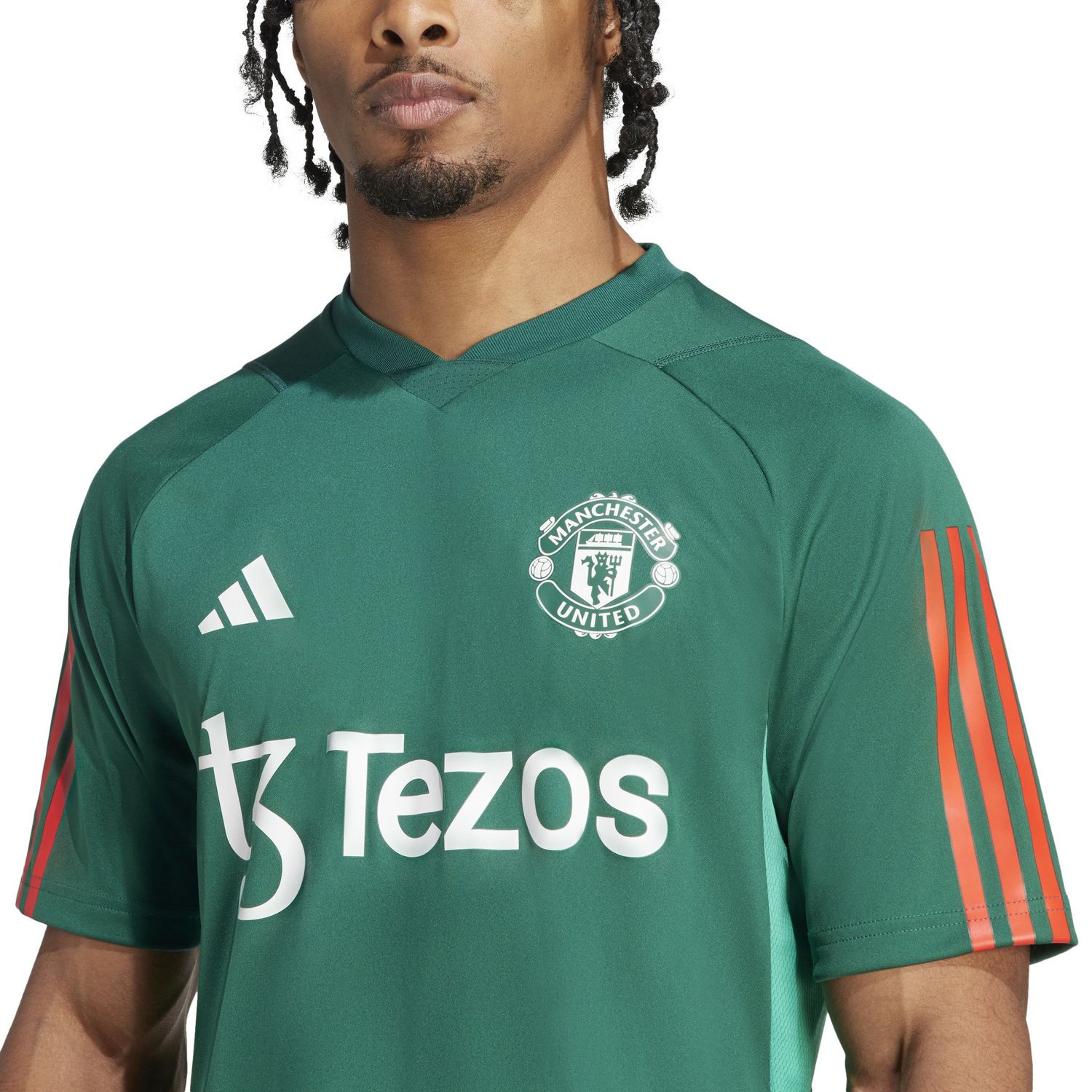 MANCHESTER UNITED 23/24 TIRO TRAINING JERSEY (GREEN)